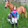 Breyer Traditional 1727 - Koń i jeździec wyścigowy