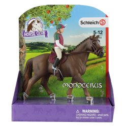 Schleich 42288 - Jeździec WKKW z koniem i siodłem