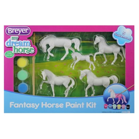 Breyer Stablemates 4206 - Zestaw do malowania koni fantasy