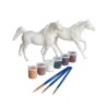Breyer zestaw 4114 - Dwa konie do malowania arabski i angielski