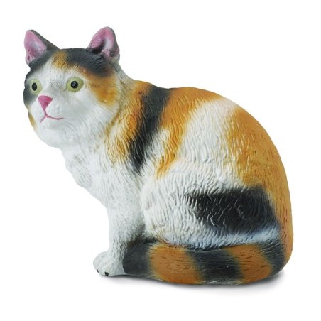 CollectA 88490 - Kot domowy tricolor siedzący