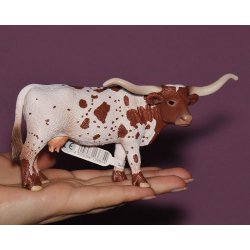 Schleich 13685 - Krowa rasy Texas Longhorn