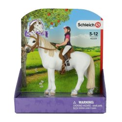 Schleich 42359 - Jeździec rekreacyjny z koniem i siodłem