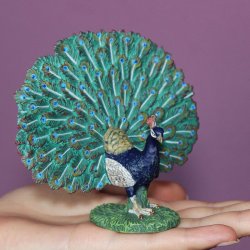 CollectA 88209 - Paw indyjski niebieski samiec