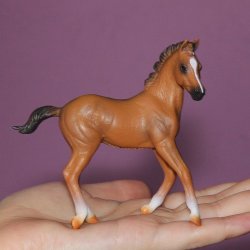 CollectA 88587 - Źrebię Quarter Horse kasztanowate