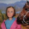 Breyer Classics 61070 - Koń i jeździec westernowy różowy