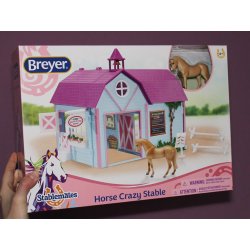 Breyer Stablemates 59193 - Kolorowa stajnia z koniem