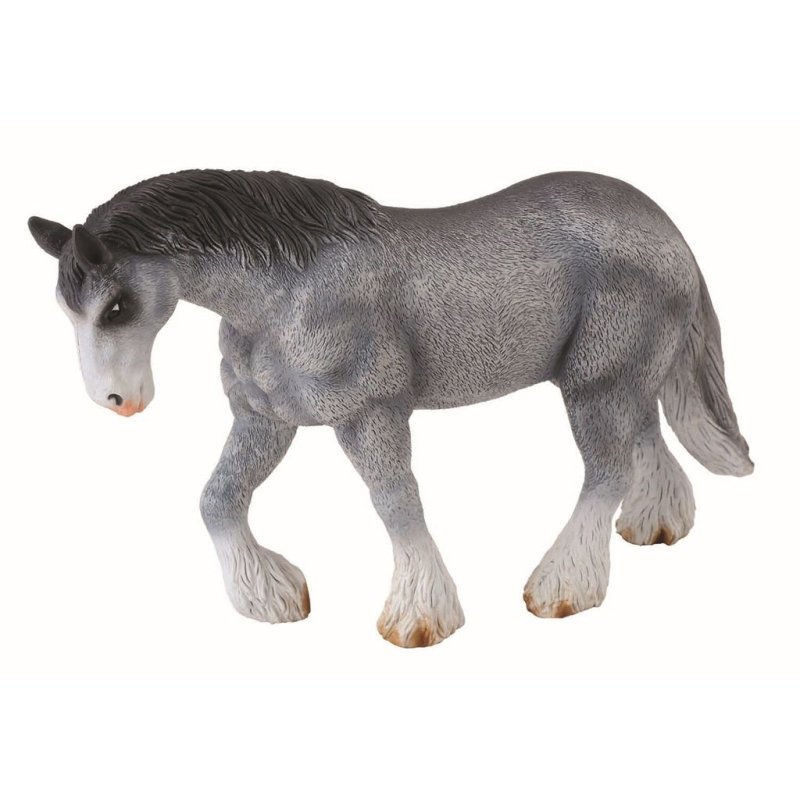 CollectA 88389 - Klacz Clydesdale siwa