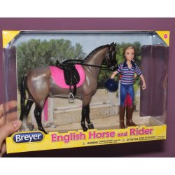 Breyer Classics 61114 - Koń i jeździec klasyczny niebieski