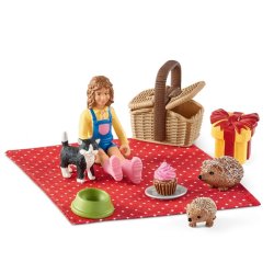 Schleich 42426 - Urodzinowy piknik z dziewczynką