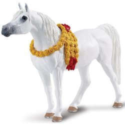 Safari Ltd 159205 - Koń arabski klacz siwa