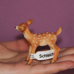Schleich 14820 - Mulak białoogonowy jeleń wirgiński młody