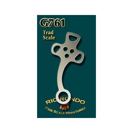 Rio Rondo skala TR - Hackamore G761 srebrne komplet