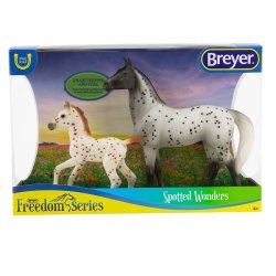 Breyer Classics 62207 - Koń i źrebak Spotted Wonders
