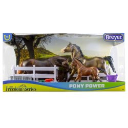 Breyer Classics 62200 - Kuce i źrebak Pony Power