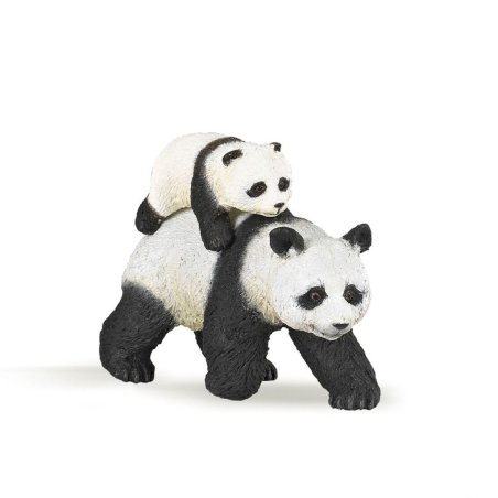 Papo 50071 - Panda idąca z młodym