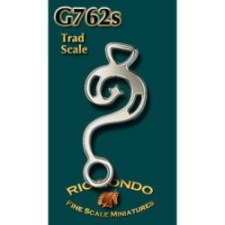Rio Rondo skala TR - Hackamore barokowe G762 srebrne komplet
