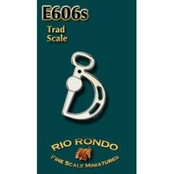 Rio Rondo skala TR - Wędzidło Kimberwicke E606s srebrne komplet
