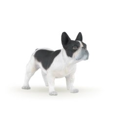 Papo 54006 - Buldog francuski czarno-biały pies