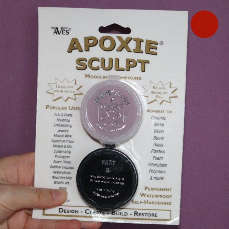 Apoxie Sculpt Czerwony 113 g