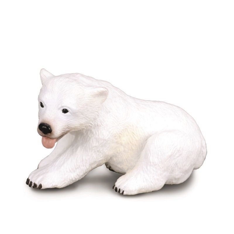 CollectA 88216 - Niedźwiedź polarny młody siedzący
