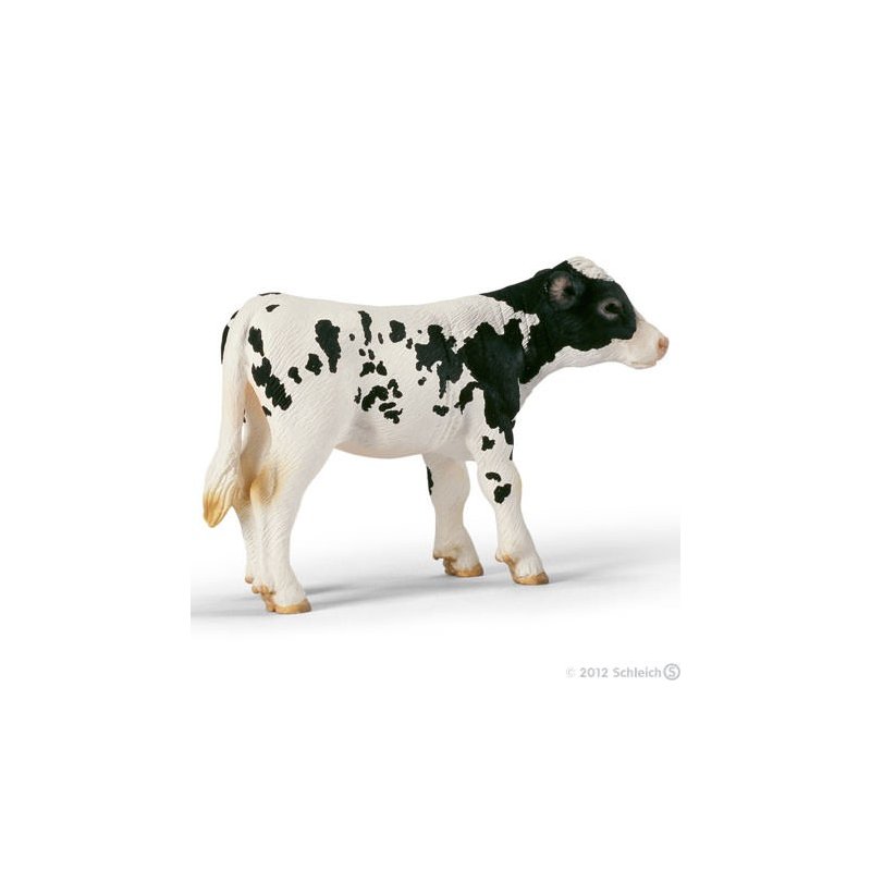 Schleich 13634 - Cielę rasy Holstein stojące