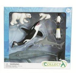CollectA 84074 - Zestaw 7 zwierząt morskich