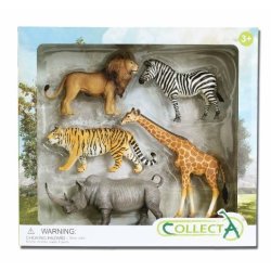 CollectA 84108 - Zestaw 5 zwierząt dzikich
