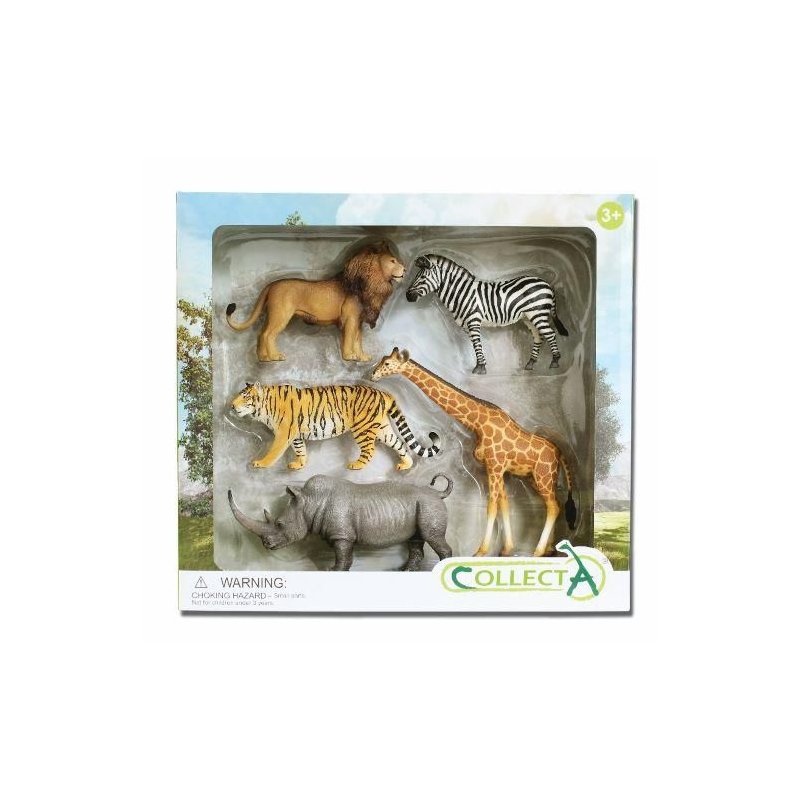 CollectA 84108 - Zestaw 5 zwierząt dzikich