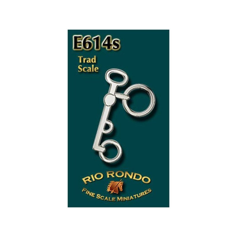 Rio Rondo skala TR - Wędzidło Weymouth Combo E614s srebrne komplet